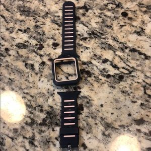 Reversible Apple Watch band and case 38mm